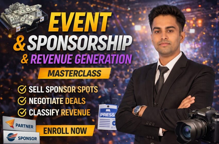 Certificate in Event Sponsorship & Revenue Management
