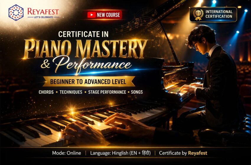 Certificate in Piano Mastery & Performance